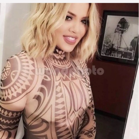 Other - Long Sleeve See-Thru Nude Color Bodysuit XL (MED)